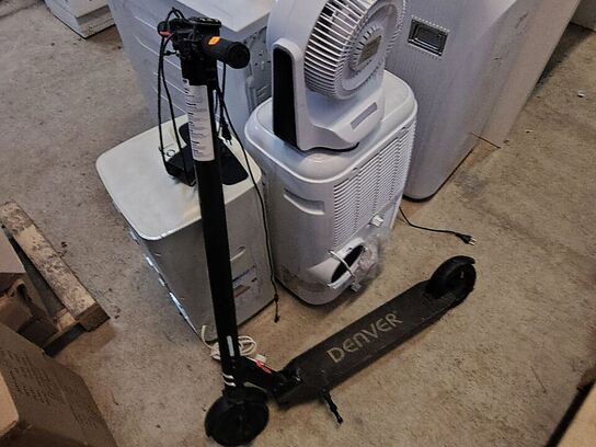 Reservelel , defekt el-løbehjul DENVER