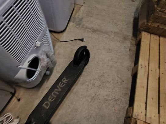 Reservelel , defekt el-løbehjul DENVER