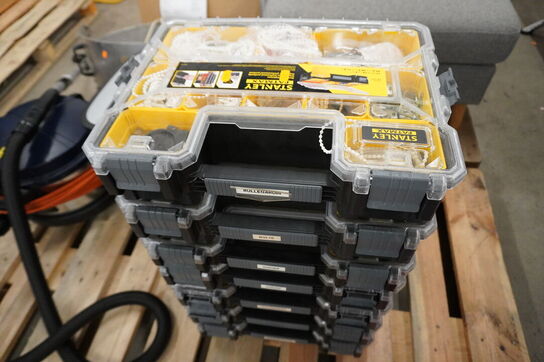 Sortimentskasser STANLEY m.fl.