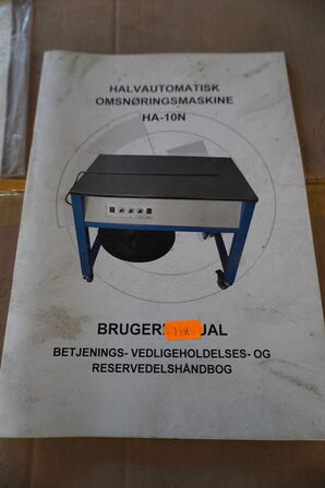 Omsnøringsmaskine HA-10N (Ubrugt)