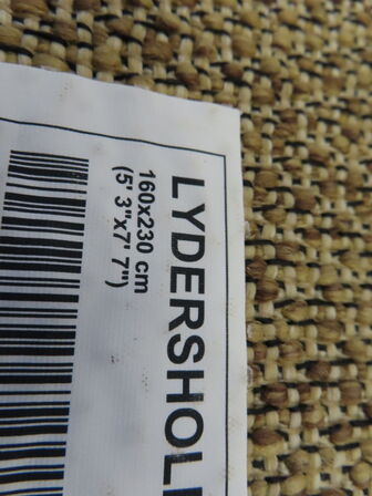 2 stk. Lohals fladvævet tæpper (160x230 cm)