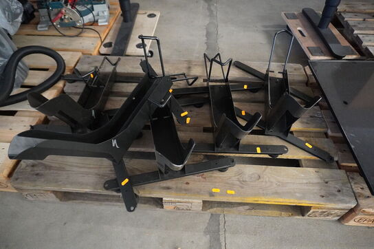 5 stk. Cykelholdere / Stativer