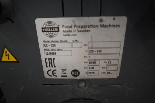 Grøntsagsskærer HÄLDE CC-32S