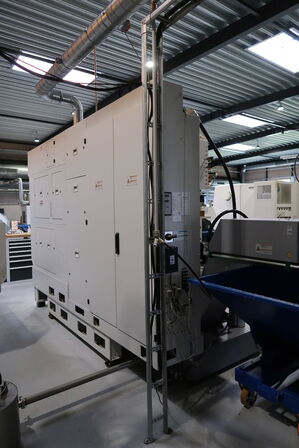 Rense-pumpestation med 12 stk. filtersystem/køling/nødmotorer TAE EVO TECH