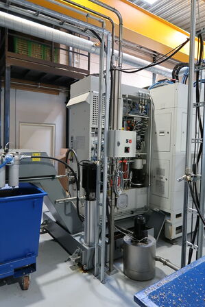 Rense-pumpestation med 12 stk. filtersystem/køling/nødmotorer TAE EVO TECH