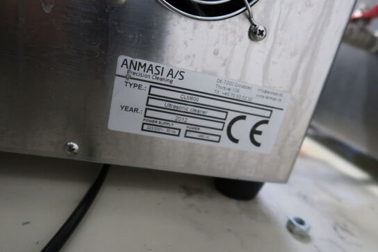 Ultralydsrenser ANMASI Ultrasonic Cleaner CLM600