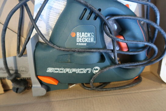 Stiksav BLACK&DECKER KS890E Scorpion