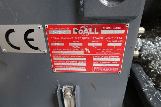 Metalbåndsav DOALL C-420NC