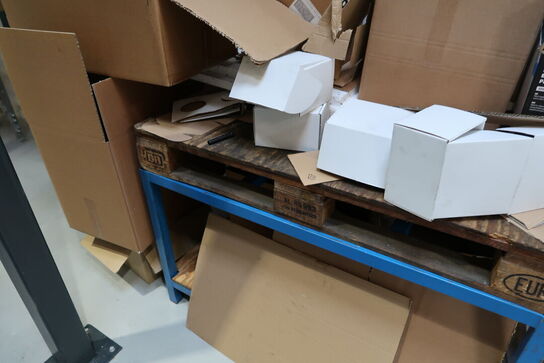 Pallebord, 2 stk. vandkander m.m.
