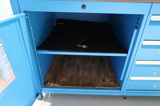 Arbejdsbord BEDRUNKA+HIRTH uden indhold