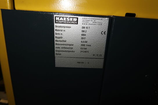 Skruekompressor KAESER SM 15 T