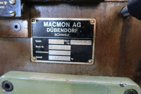 Fræsemaskine MACMON DÜBENDORF