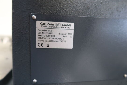 CNC Coordinate Measuring Machine ZEISS DURAMAX 5/5/5