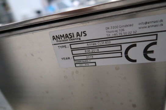 Ultralydsrenser ANMASI Ultrasonic Cleaner CLM600