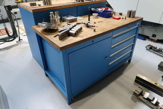Arbejdsbord BEDRUNKA+HIRTH uden indhold