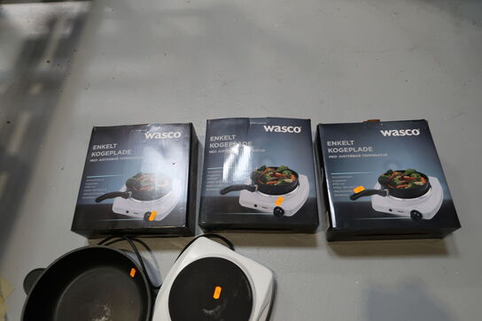 4 stk. kogeplader WASCO