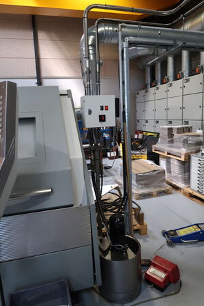 Rense-pumpestation med 12 stk. filtersystem/køling/nødmotorer TAE EVO TECH