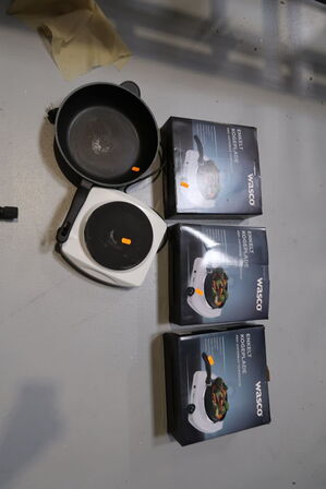 4 stk. kogeplader WASCO