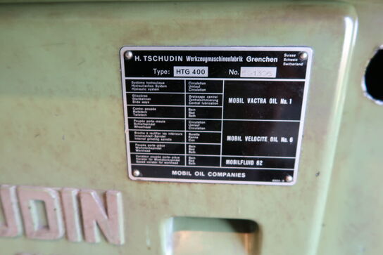 Universal cylindrical grinder H.TSCHUDIN HTG 400