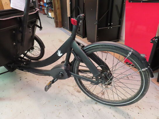 El. ladcykel, Triobike Mono med sort kasse og kaleche