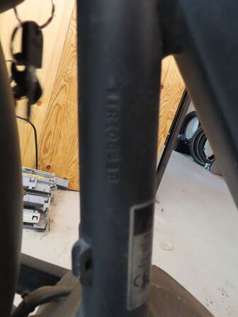 El. ladcykel, Triobike Mono med sort kasse og kaleche