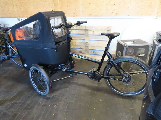 El. ladcykel, Butchers & Bicycles MK1-E med sort kasse og kaleche