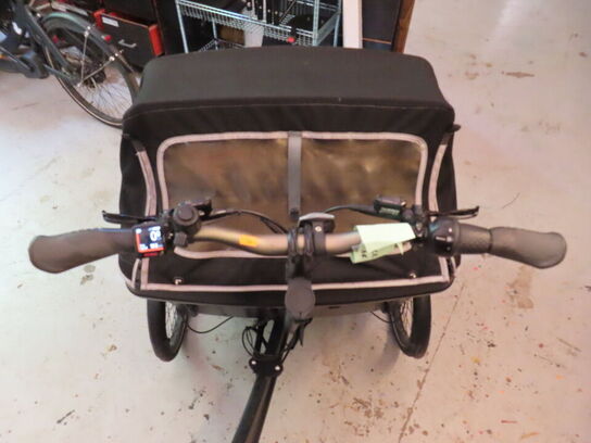 El. ladcykel, Triobike Mono med sort kasse og kaleche