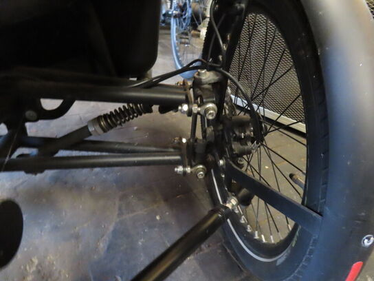 El. ladcykel, Butchers & Bicycles MK1-E med sort kasse og kaleche