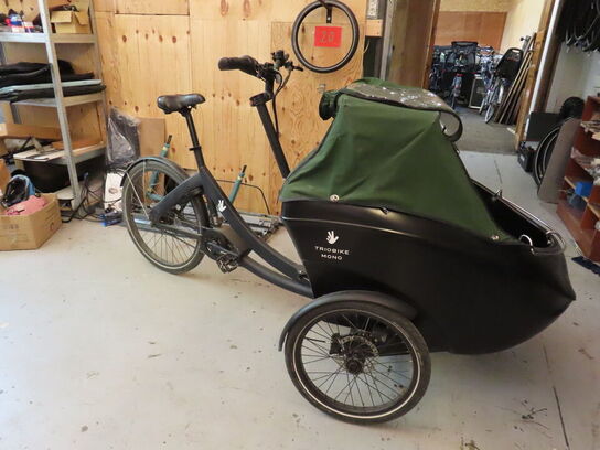El. ladcykel, Triobike Mono med sort kasse og kaleche