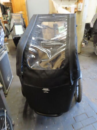 El. ladcykel, Butchers & Bicycles MK1-E med sort kasse og kaleche