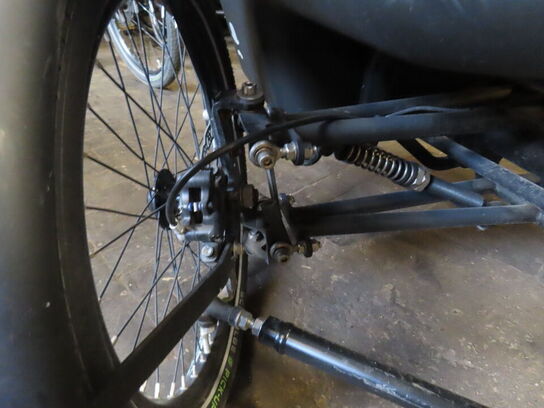 El. ladcykel, Butchers & Bicycles MK1-E med sort kasse og kaleche