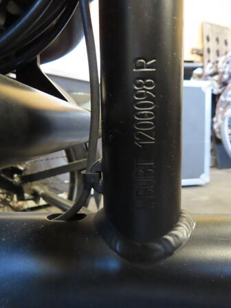El. ladcykel, Butchers & Bicycles MK1-E med sort kasse og kaleche