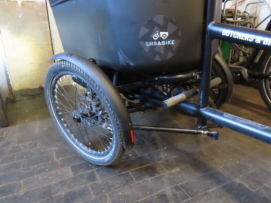 El. ladcykel, Butchers & Bicycles MK1-E med sort kasse og kaleche