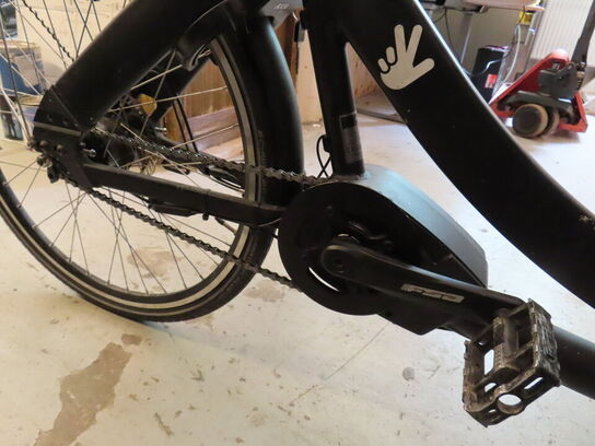 El. ladcykel, Triobike Mono med sort kasse og kaleche