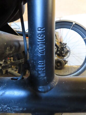 El. ladcykel, Butchers & Bicycles MK1-E med sort kasse og kaleche