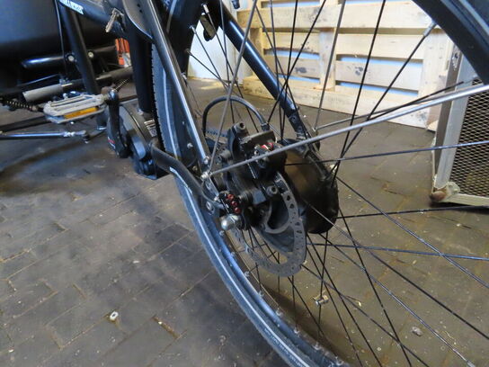 El. ladcykel, Butchers & Bicycles MK1-E med sort kasse og kaleche