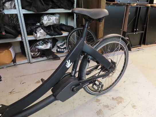 El. ladcykel, Triobike Mono med sort kasse og kaleche