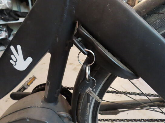 El. ladcykel, Triobike Mono med sort kasse og kaleche