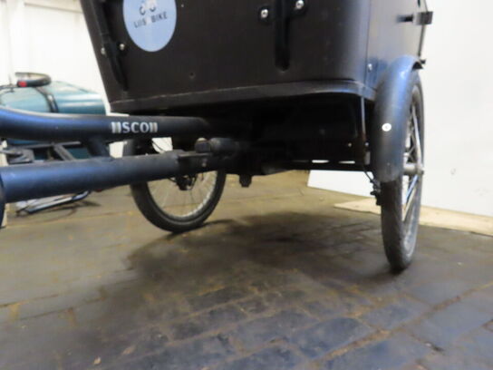 El. ladcykel, SCO Premium E-Cargo med sort kasse