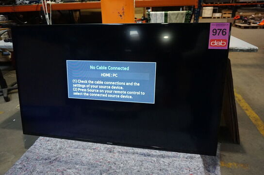 Samsung 65" fladskærm/monitor (MOMSFRI)