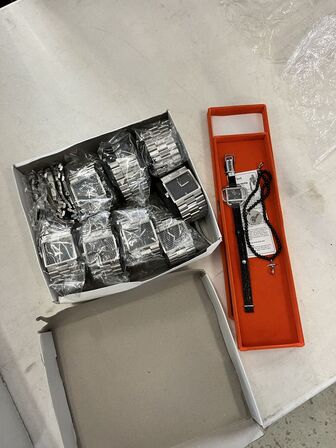 Flyttekasse m. Blandet ure JET SET/AXCENT