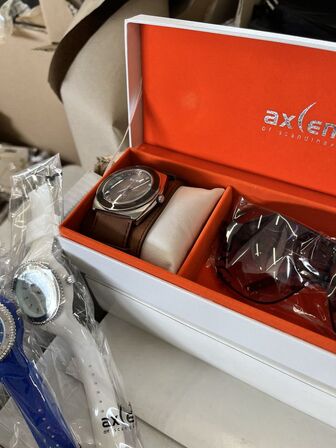 Flyttekasse m. Blandet ure AXCENT