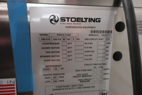 Softicemaskine STOELTING F231X-114I2