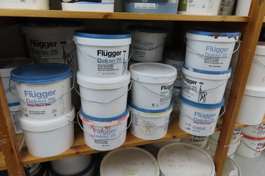 1 fag af diverse maling mv.