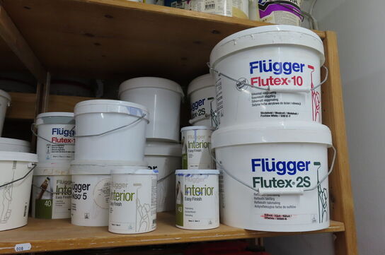 1 fag af diverse maling mv.