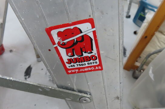 2 stk. Alu stiger JUMBO