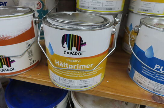 1 fag af diverse maling mv.