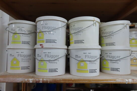 1 fag af diverse maling mv.