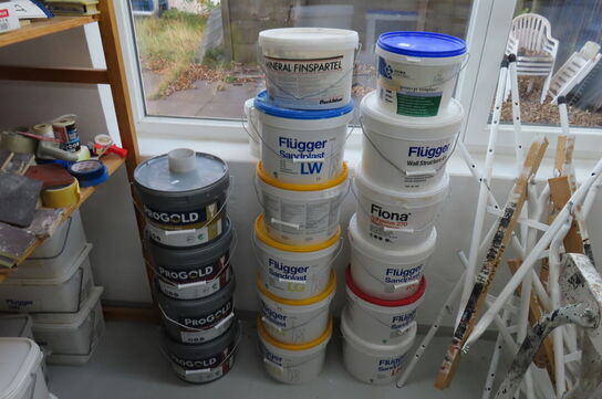 Parti blandet maling