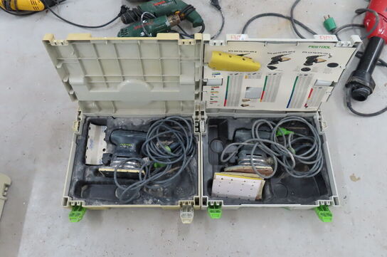 2 stk. Slibemaskiner FESTTOOL 